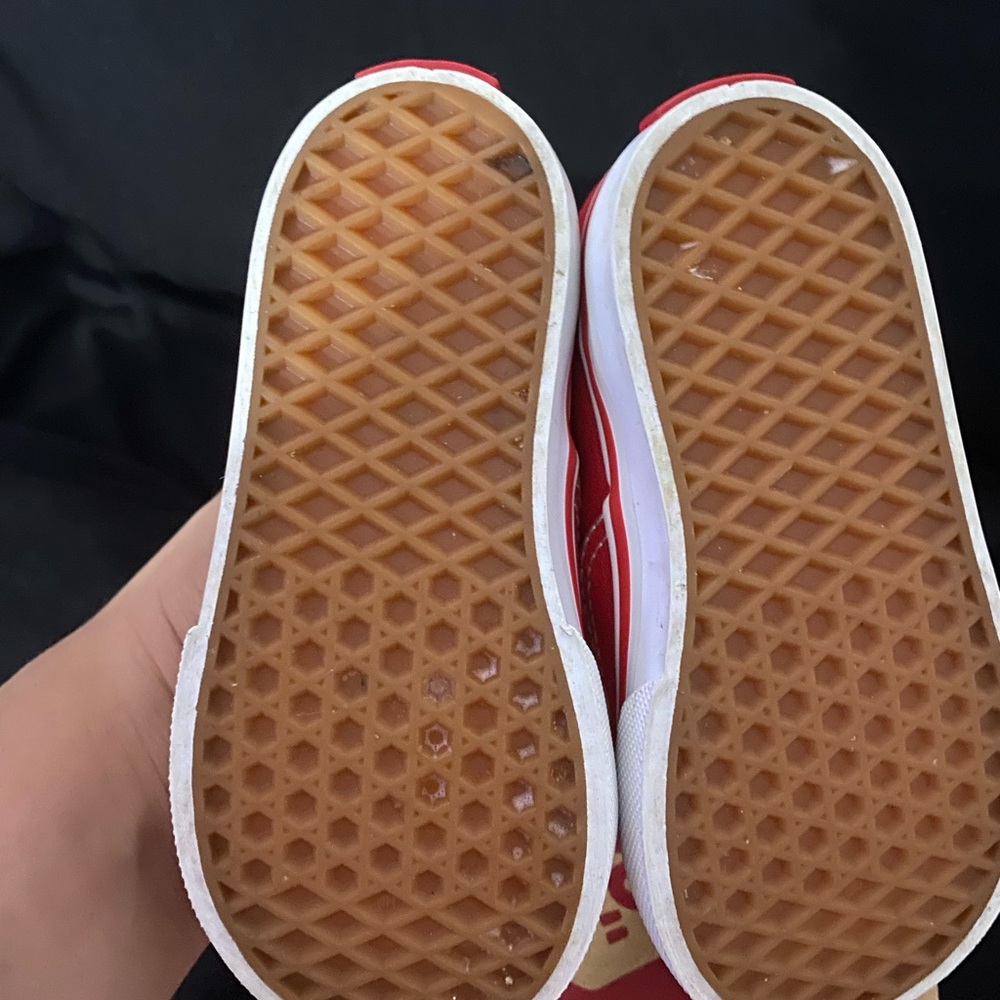 Authentic Red Vans - Picture 4 of 4